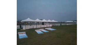 南寧廣告傘 戶外擺攤利器，遮陽避雨全能的折疊四角傘